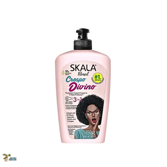 Skala Crespo Divino 3-en-1 – Leave-in vegan cheveux bouclés, crépus