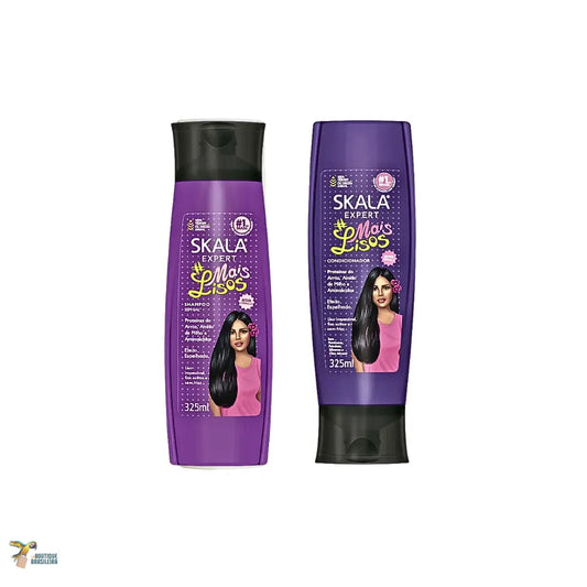 Skala Mais Liso : Shampoing + Après-shampoing Anti-Frizz