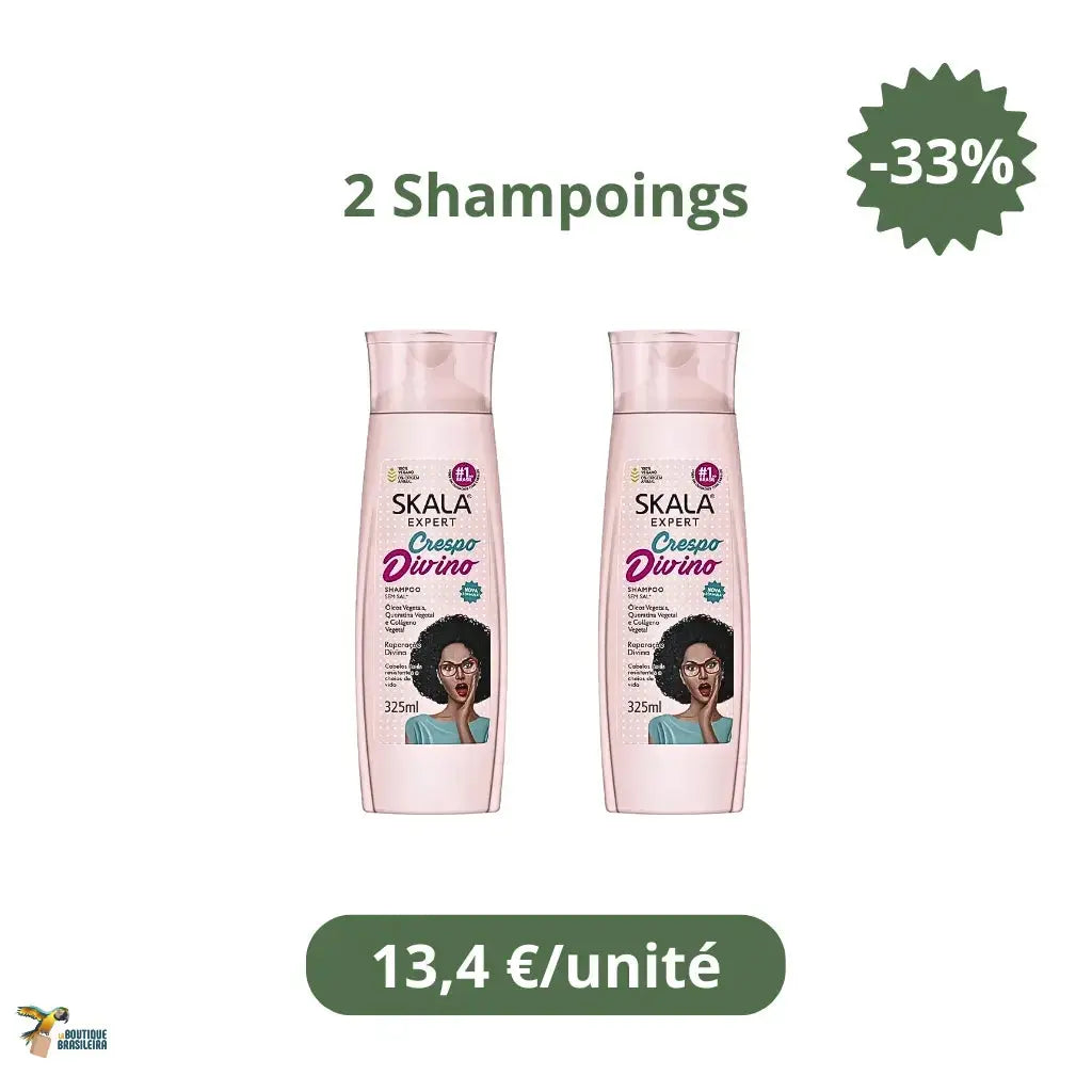 SKALA Shampoing cheveux crépus & bouclés Crespo Divino 325 ml