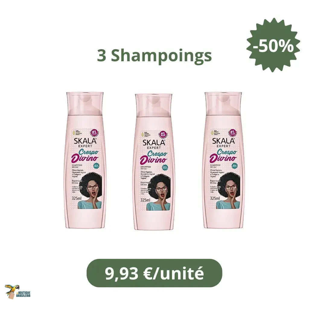 SKALA Shampoing cheveux crépus & bouclés Crespo Divino 325 ml