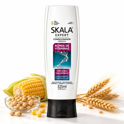Après-shampoing Skala Bomba de Vitaminas 325 ml – Hydratation et force