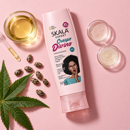 SKALA Après-shampoing Crespo Divino – Cheveux bouclés & crépus