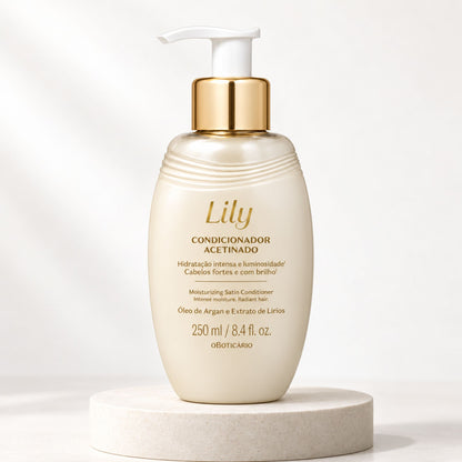 Acondicionador satinado Lily 250 ml – O Boticário