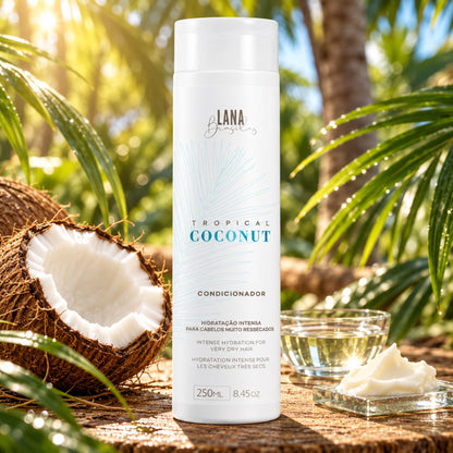 Tropical Coconut Conditioner 250ml – Lana Brasiles