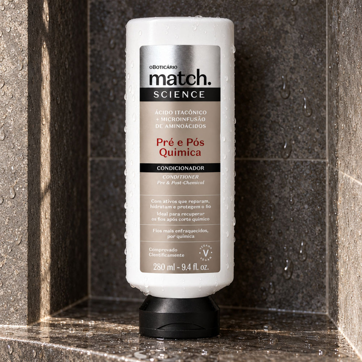 Balsamo Match Science Pré e Pós-Química 280 ml – O Boticário