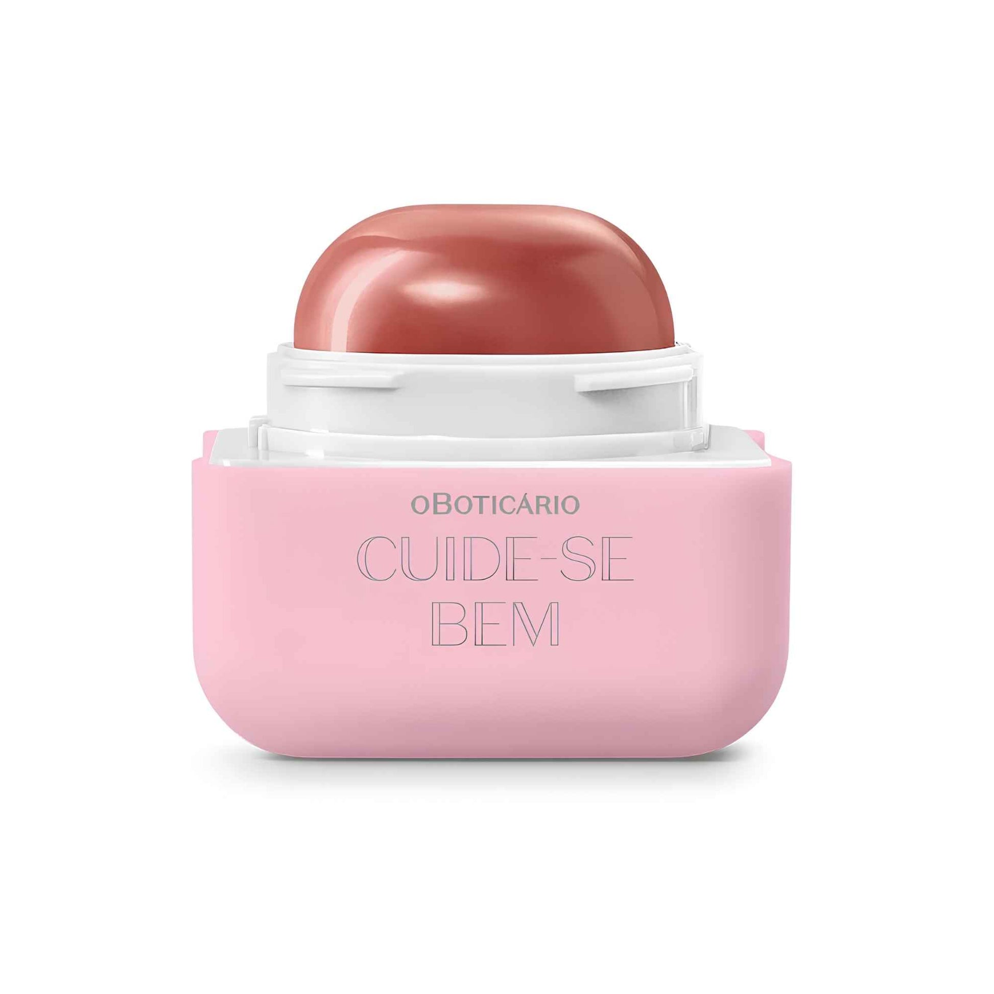 Baume à lèvres Rosa Nude Cuide-se Bem 6,2 g O Boticário — texture