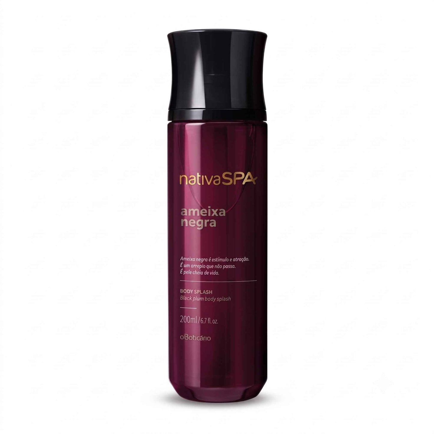 Body Splash Nativa Spa Ameixa Negra 200 ml O Boticário