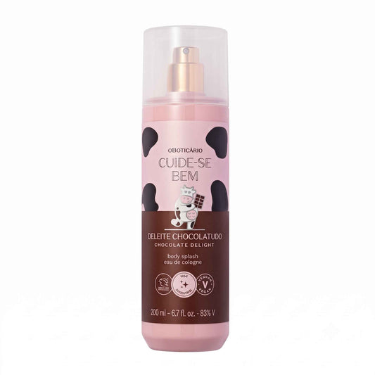 Body Splash Cuide-se Bem Deleite Chocolatudo 200 ml O Boticário