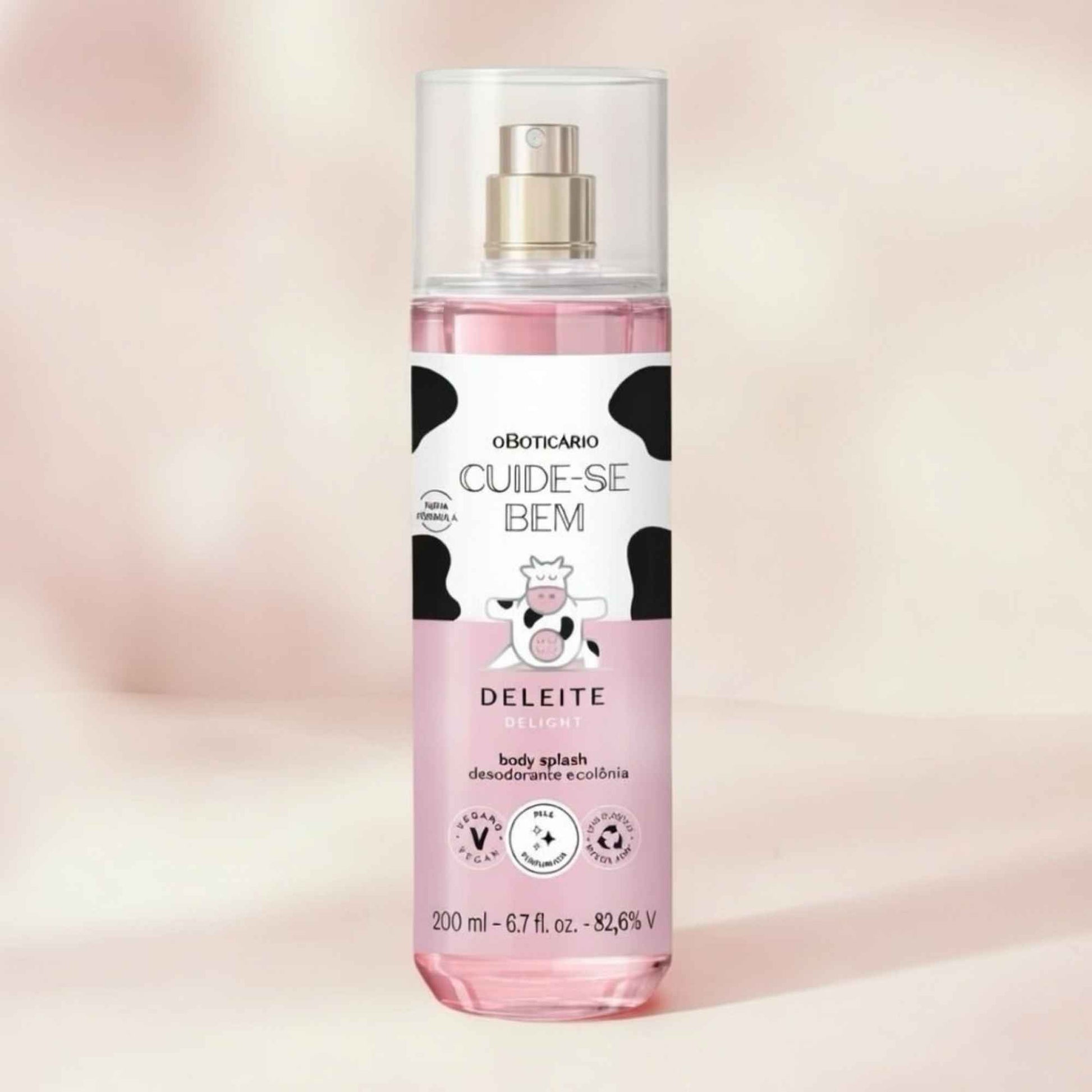 Body Splash Cuide-se Bem Deleite 200 ml O Boticário — détail