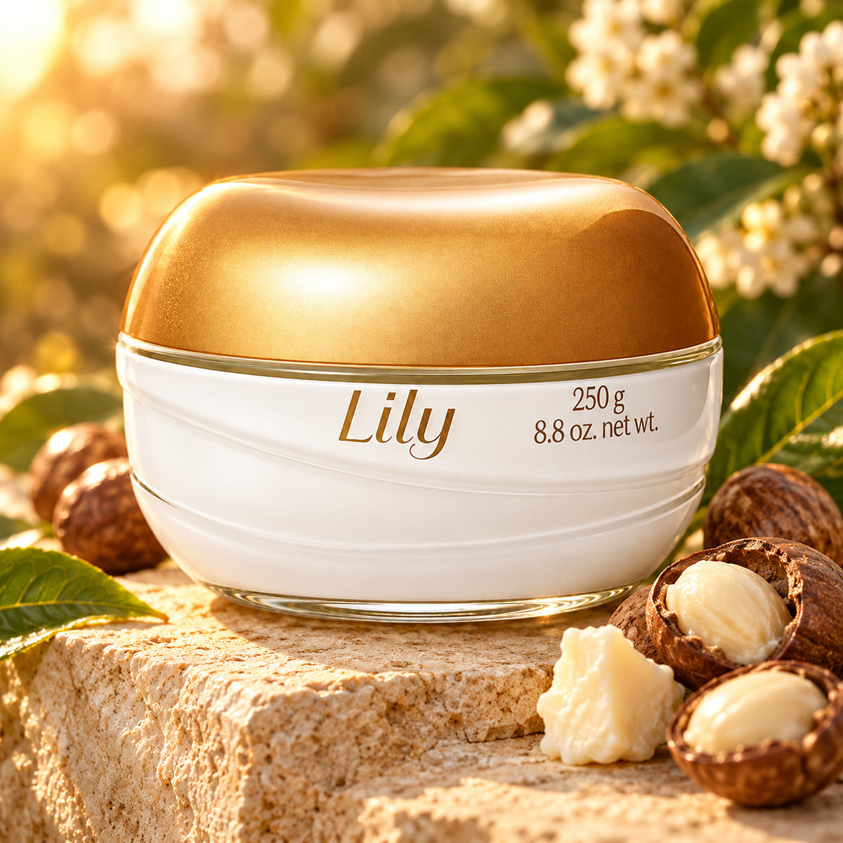 Crème Hydratante Satinée Corps Lily 250 g – O Boticário — photographie d’ambiance 1
