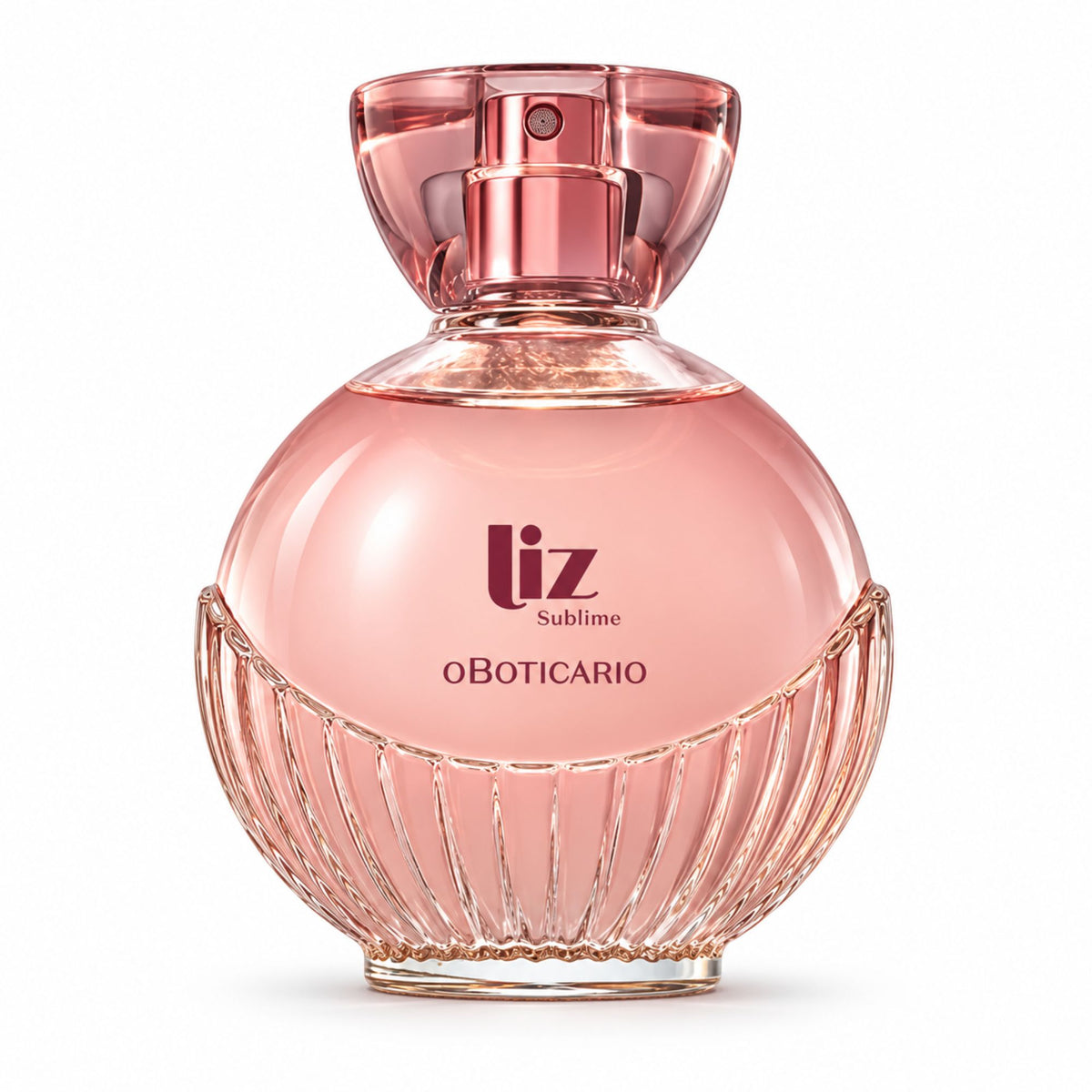 Eau de toilette Liz Sublime 100 ml O Boticário sur fond blanc