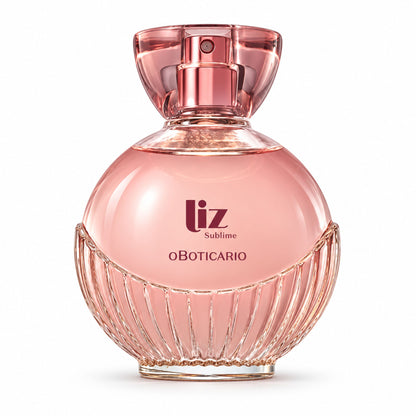 Eau de toilette Liz Sublime 100 ml O Boticário sur fond blanc