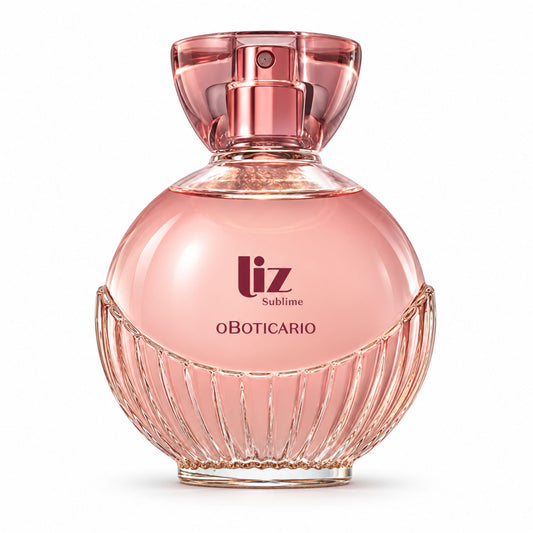 Eau de toilette Liz Sublime 100 ml O Boticário sur fond blanc