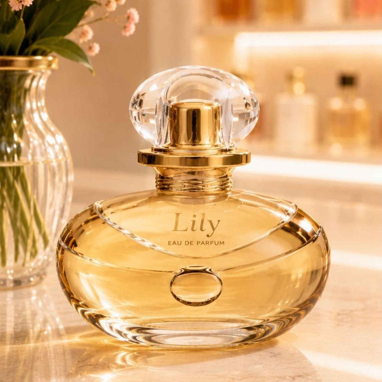 Eau de Parfum Lily 75 ml O Boticário — détail du flacon
