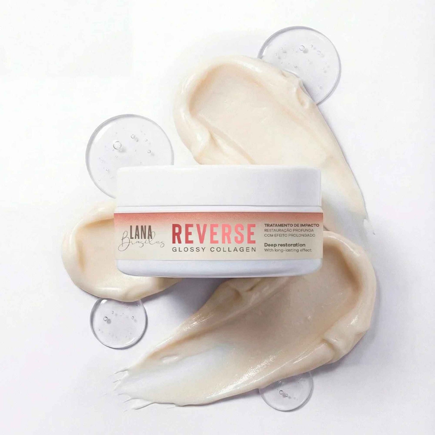 Masque Glossy Reverse Lana Brasiles en situation