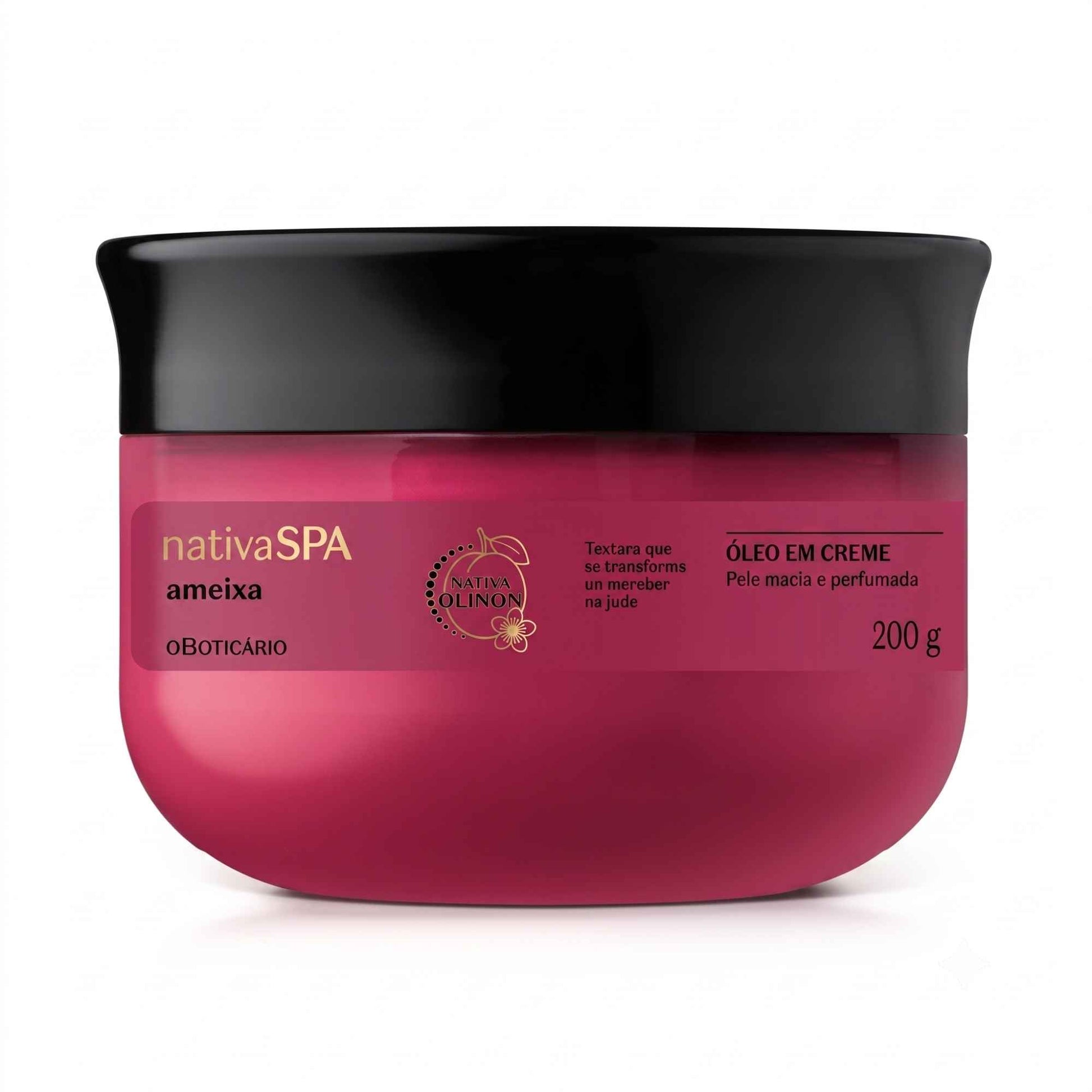 Huile en crème corps Nativa Spa Ameixa 200 g O Boticário