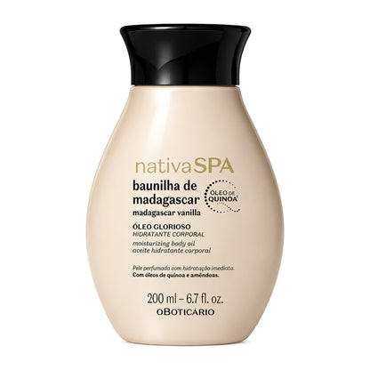 Huile Hydratante Corps Nativa Spa Baunilha de Madagascar 200 ml – O Boticário