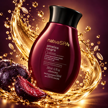 Huile Corps Hydratante Nativa Spa Ameixa Negra 200 ml – O Boticário — photographie d’ambiance 3