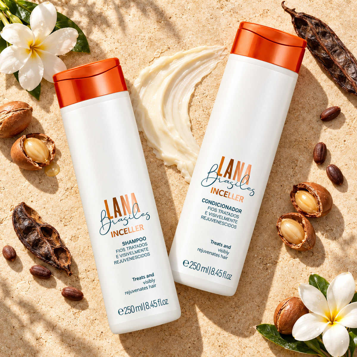 Kit Inceller Duo – Shampooing + Après-shampooing (2×250 ml) — photographie d’ambiance 2