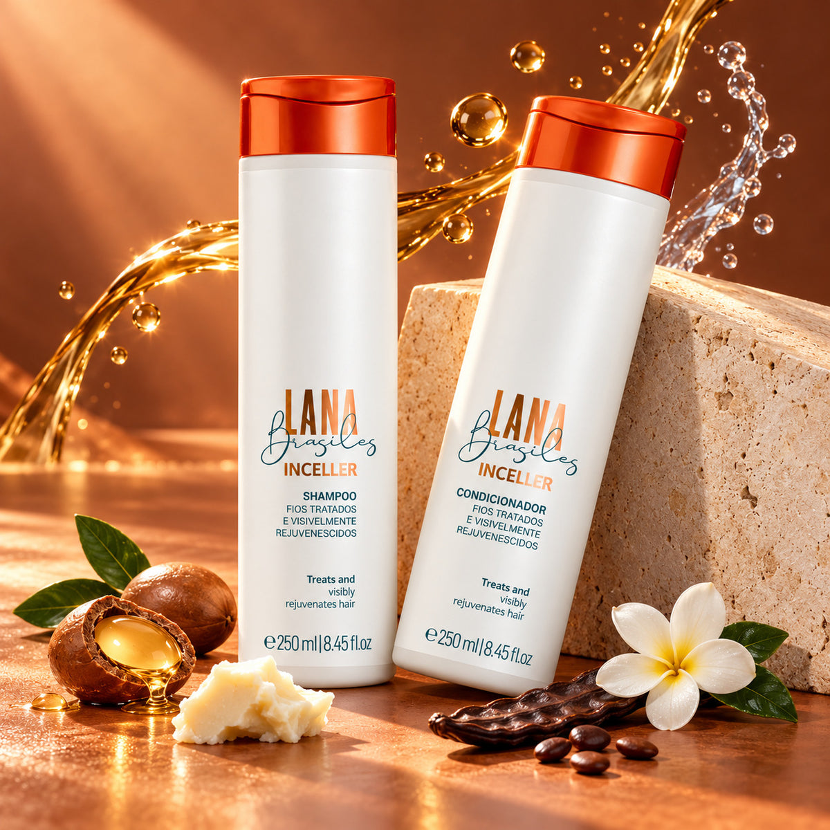 Kit Inceller Duo – Shampooing + Après-shampooing (2×250 ml) — photographie d’ambiance 3