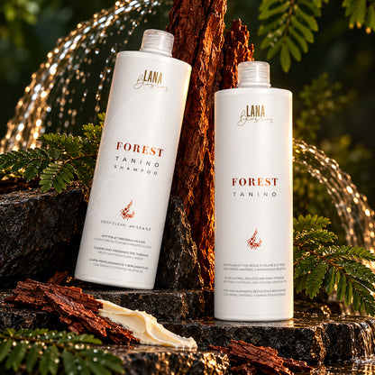 Kit Lissage Brésilien Forest Tanino 2 x 1L (4B/4C) — photographie d’ambiance 3