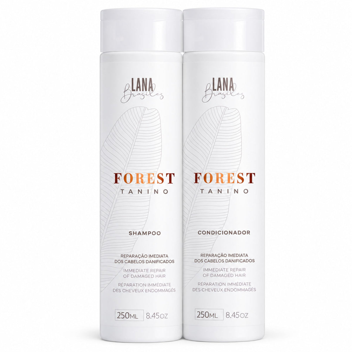 Forest Tanino Kit – Shampoo + Conditioner (Lana Brasiles)
