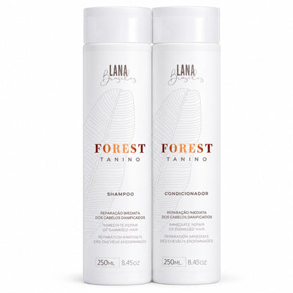 Forest Tanino Kit – Shampoo + Conditioner (Lana Brasiles)