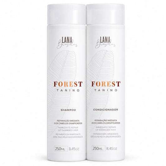 Kit Forest Tanino – Shampooing + Après-shampooing (Lana Brasiles)