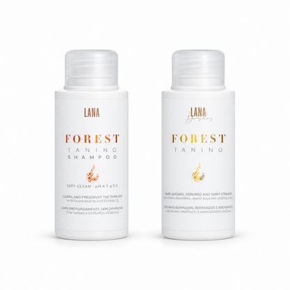 Kit Lissage Brésilien Forest Tanino 100ml étapes 1 et 2