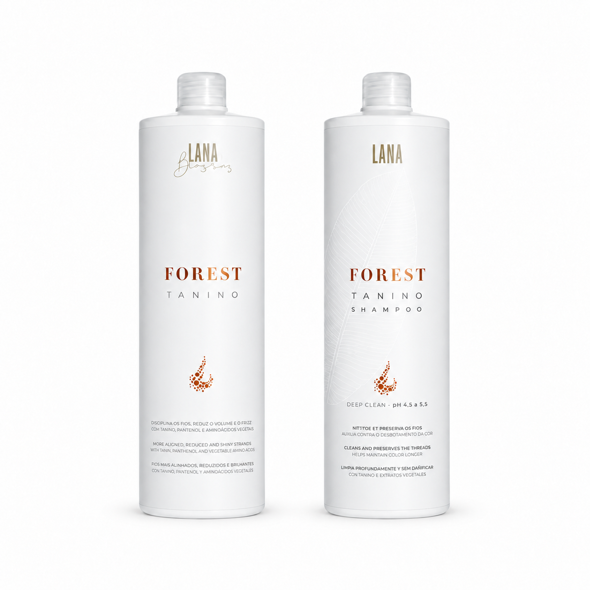Kit Lissage Brésilien Forest Tanino 2 x 1L (4B/4C)