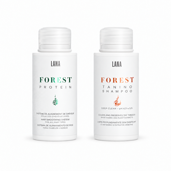 Forest Protein Kit - Expert Formaldehyde-Free Straightening (2 x 100ml)