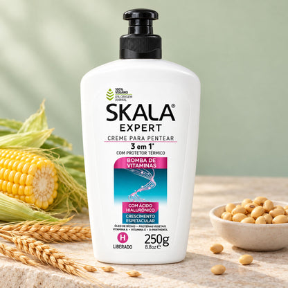 Crème coiffante sans rinçage Skala Bomba de Vitaminas 250 g