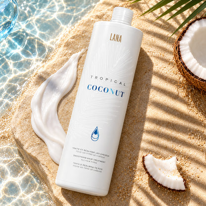 Lissage Brésilien Tropical Coconut – Lana Brasiles — photographie d’ambiance 2