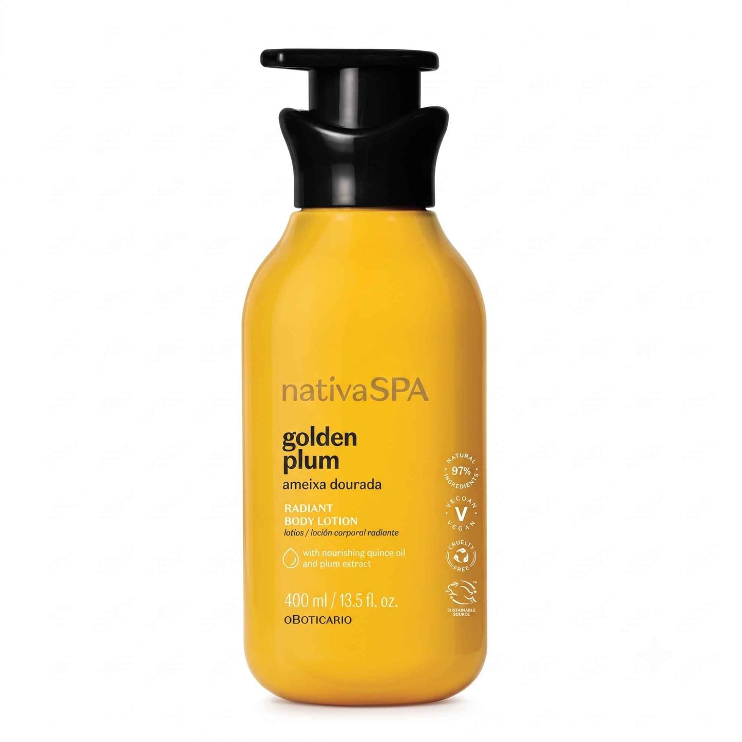 Lotion hydratante corps Nativa Spa Ameixa Dourada 400 ml O Boticário