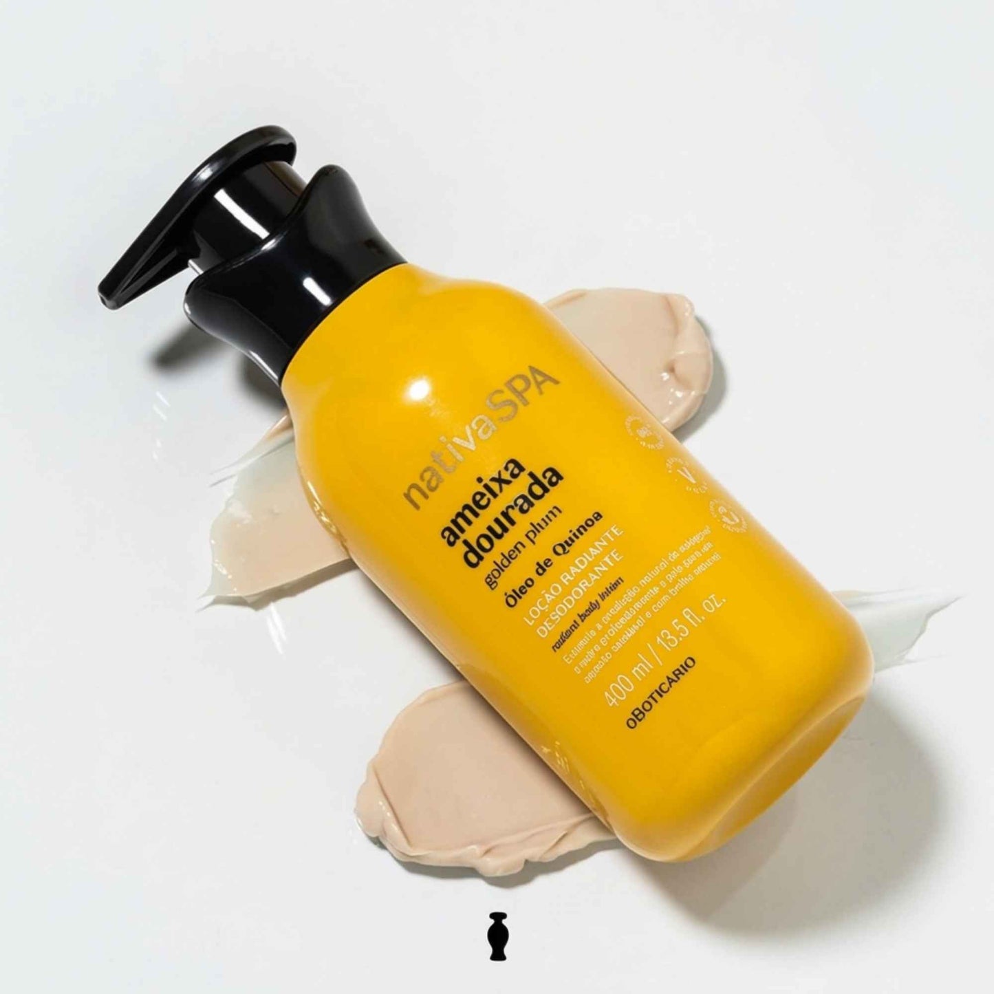 Lotion hydratante corps Nativa Spa Ameixa Dourada 400 ml O Boticário — visuel d'ambiance