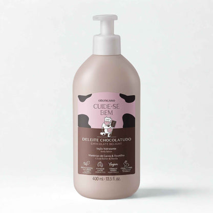 Lotion hydratante corps Deleite Chocolatudo 400 ml O Boticário