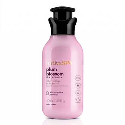 Lotion hydratante corps Nativa Spa Flor de Ameixa 400 ml O Boticário