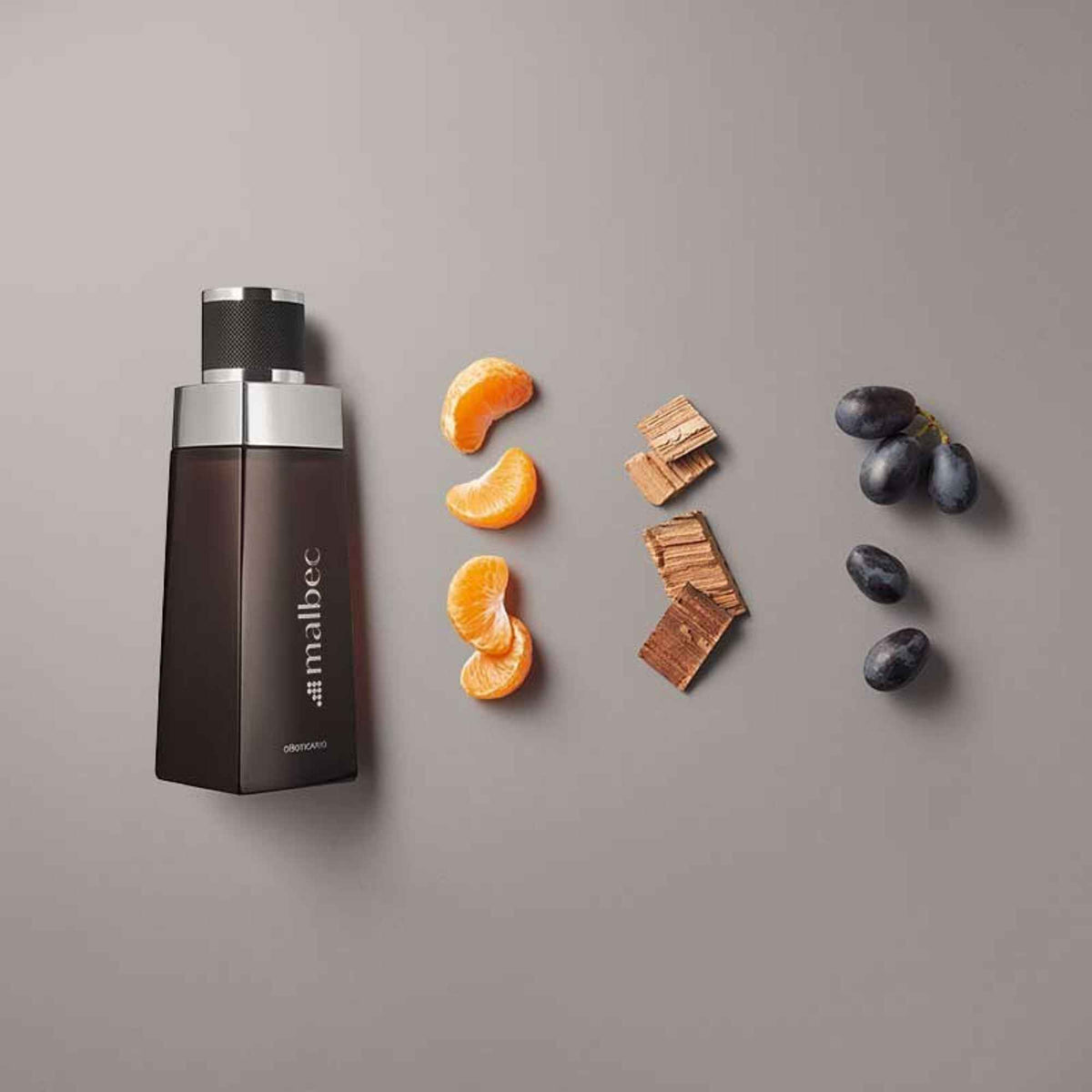 Eau de Toilette Malbec O Boticário – mise en scène
