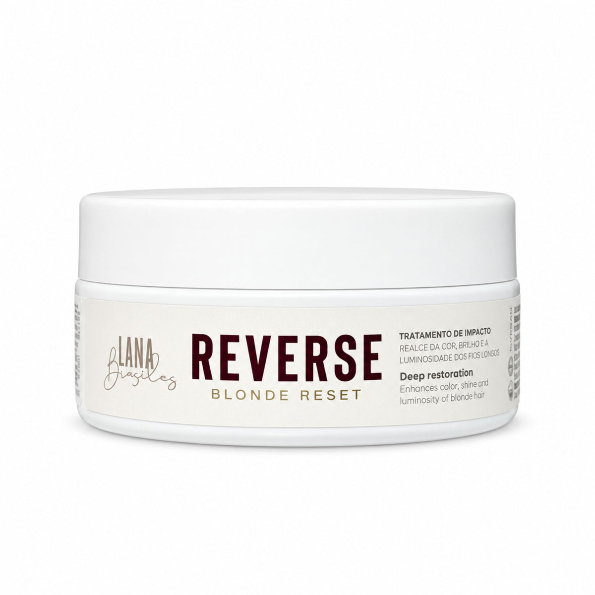Masque Reverse Blonde Reset 200 g — Lana Brasiles
