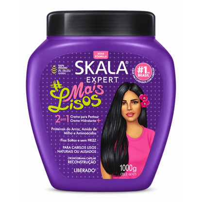 Masque Skala #Mais Lisos 1 kg — pot violet