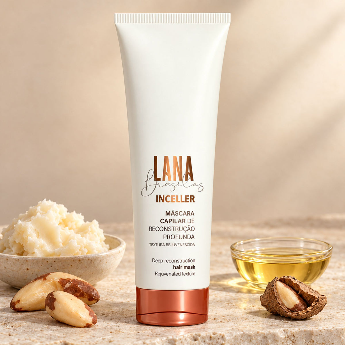 Maschera Inceller 250 ml – Lana Brasiles - Ricostruttiva
