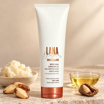 Maschera Inceller 250 ml – Lana Brasiles - Ricostruttiva