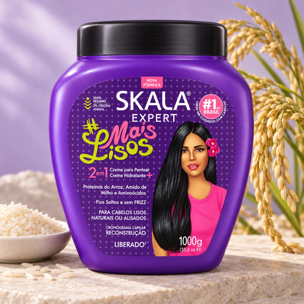 Skala 2-in-1 Treatment Cream 1Kg – Mais Liso