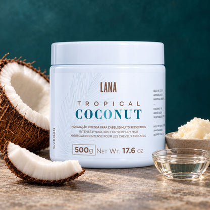 Tropical Coconut Moisturising Mask – Lana Brasiles
