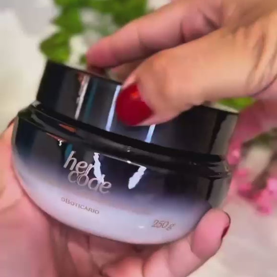 Vidéo de présentation — Crème Corps Hydratante Veloutée Her Code 250 g