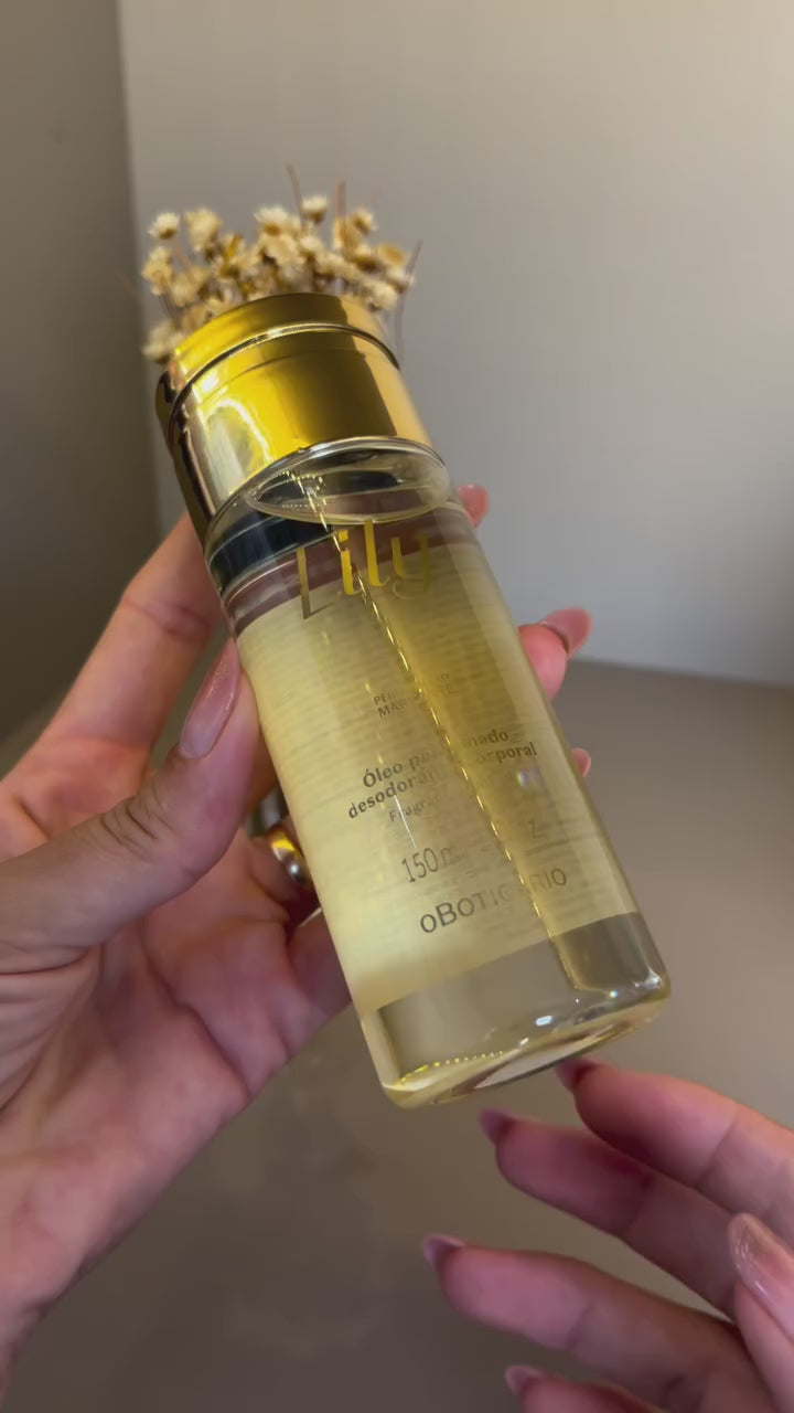 Vidéo de présentation — Huile Corps Parfumée Lily 150 ml O Boticário