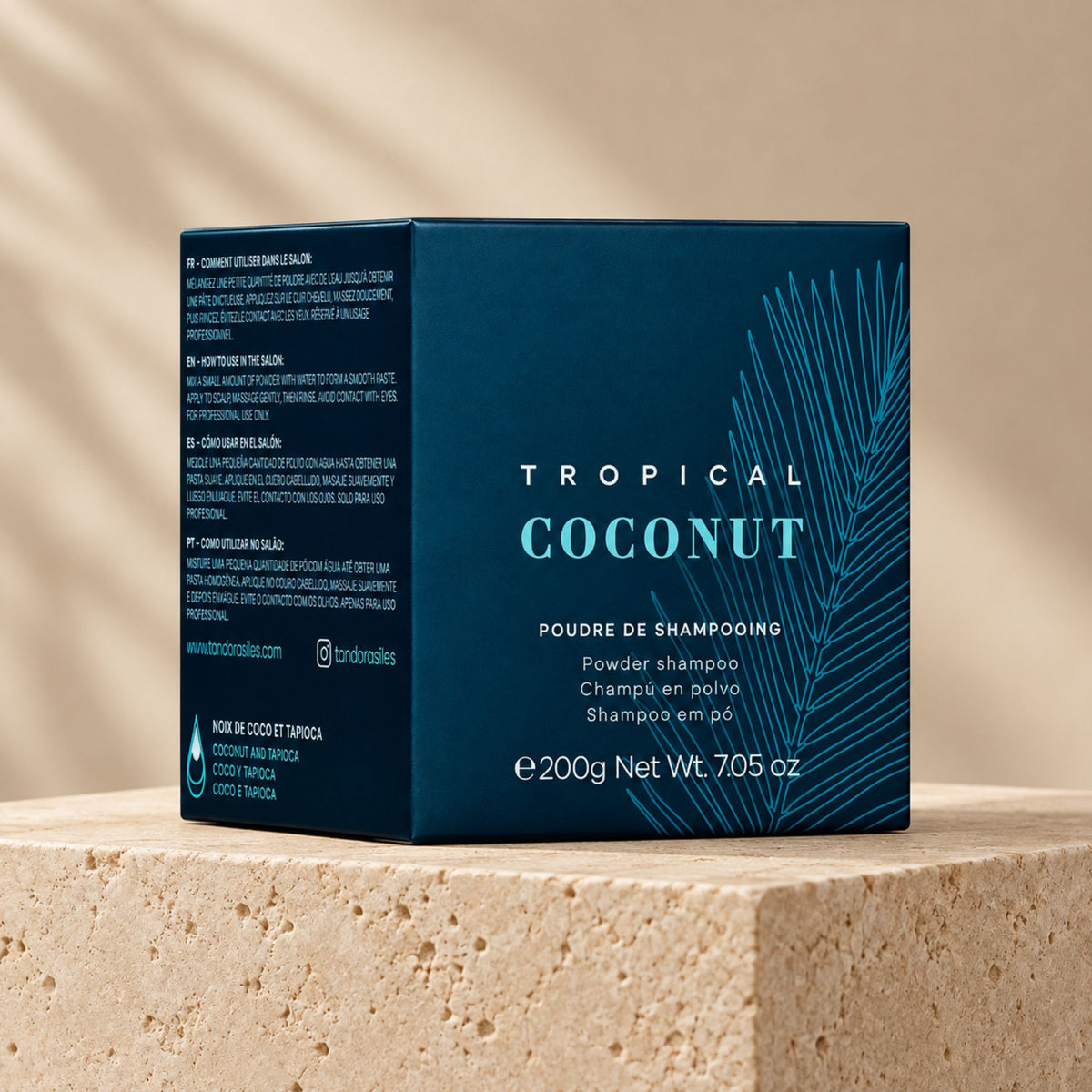 Shampooing en Poudre Tropical Coconut 200 g – Lana Brasiles