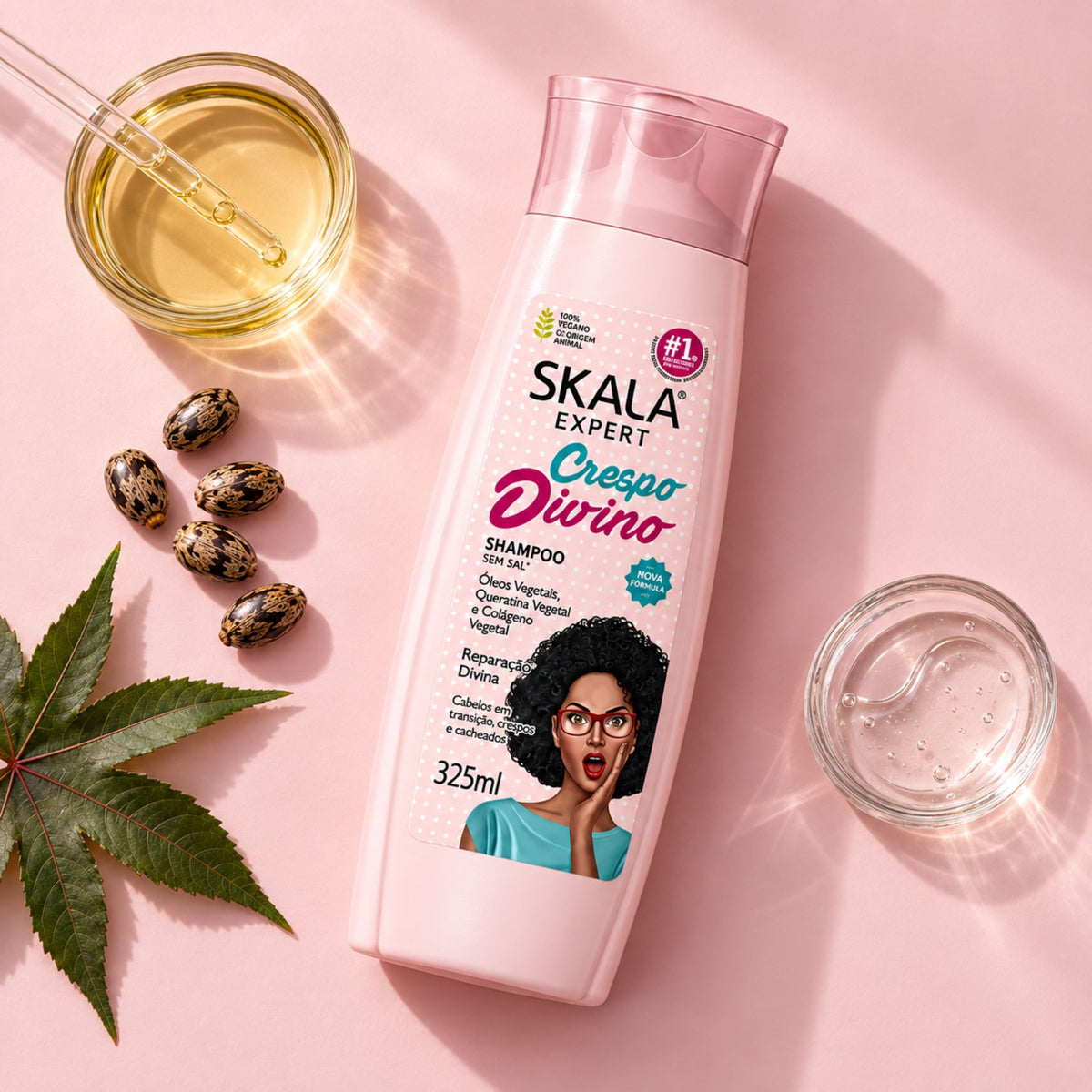 Skala Shampoing cheveux crépus & bouclés Crespo Divino 325 ml