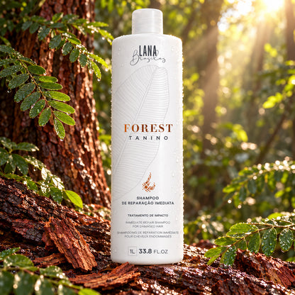 Shampooing Clarifiant Forest Tanino – Lana Brasiles — photographie d’ambiance 1