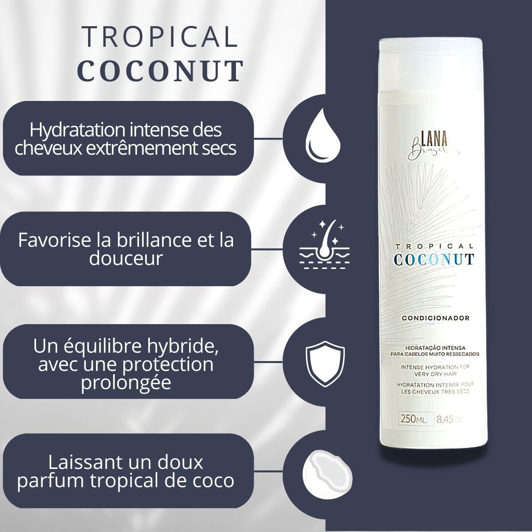 Après-Shampooing Tropical Coconut